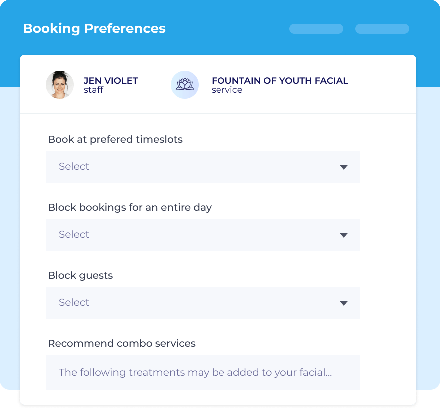 AI led Custom Booking Rules