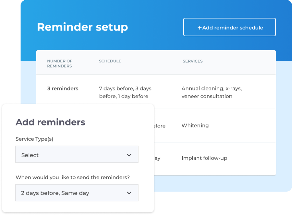 Customize Reminders