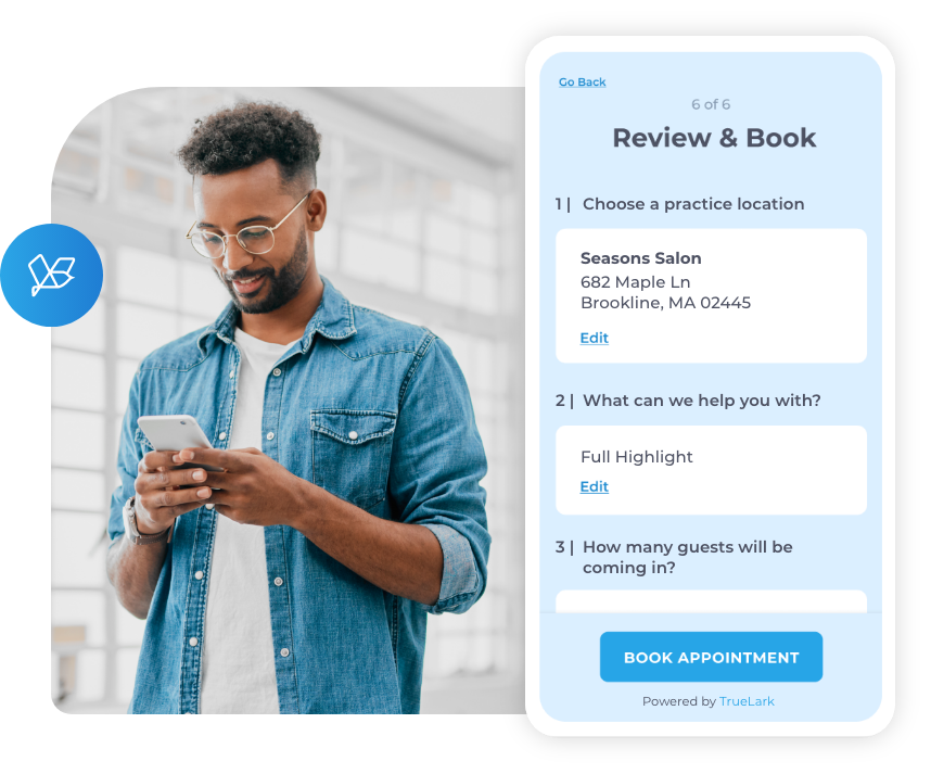 Appointment booking made easy with TrueLark agentic AI​