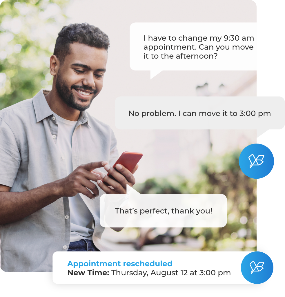 Man Texting